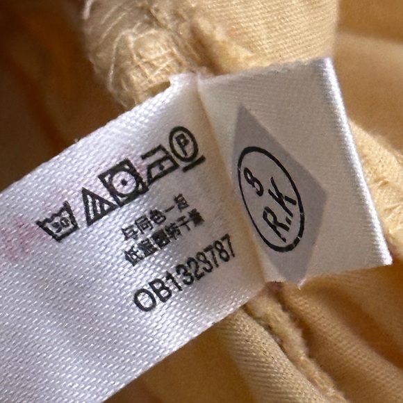 Free People paper bag pull on shorts, women’s size large. Has pockets- cotton - Picture 9 of 14